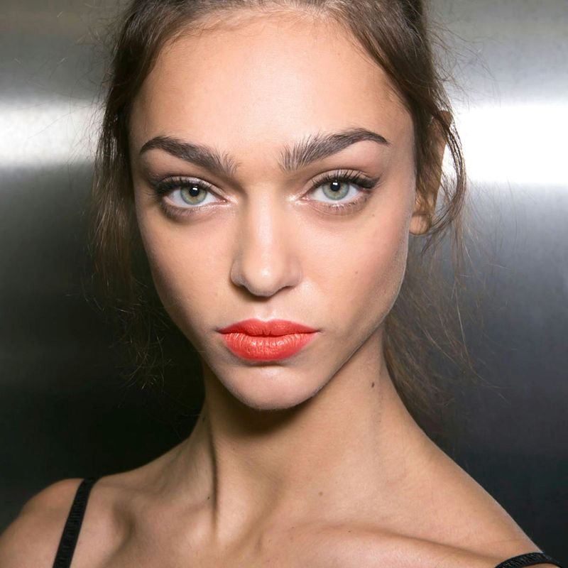 Vibrant Coral Lips