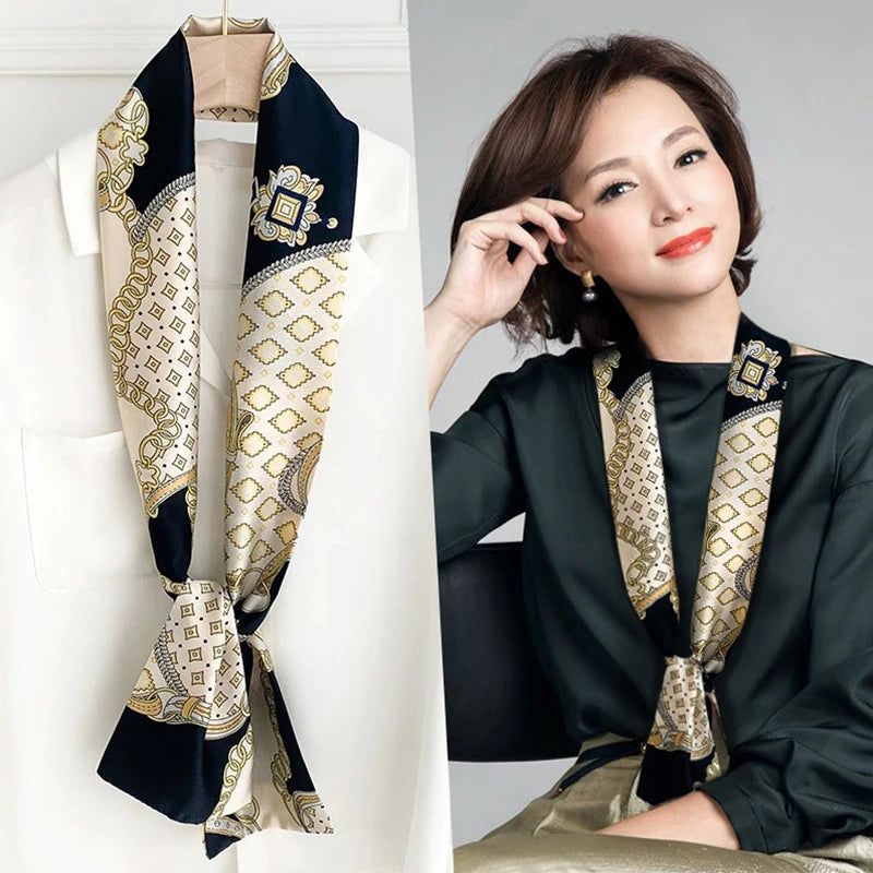Geometric Print Scarves