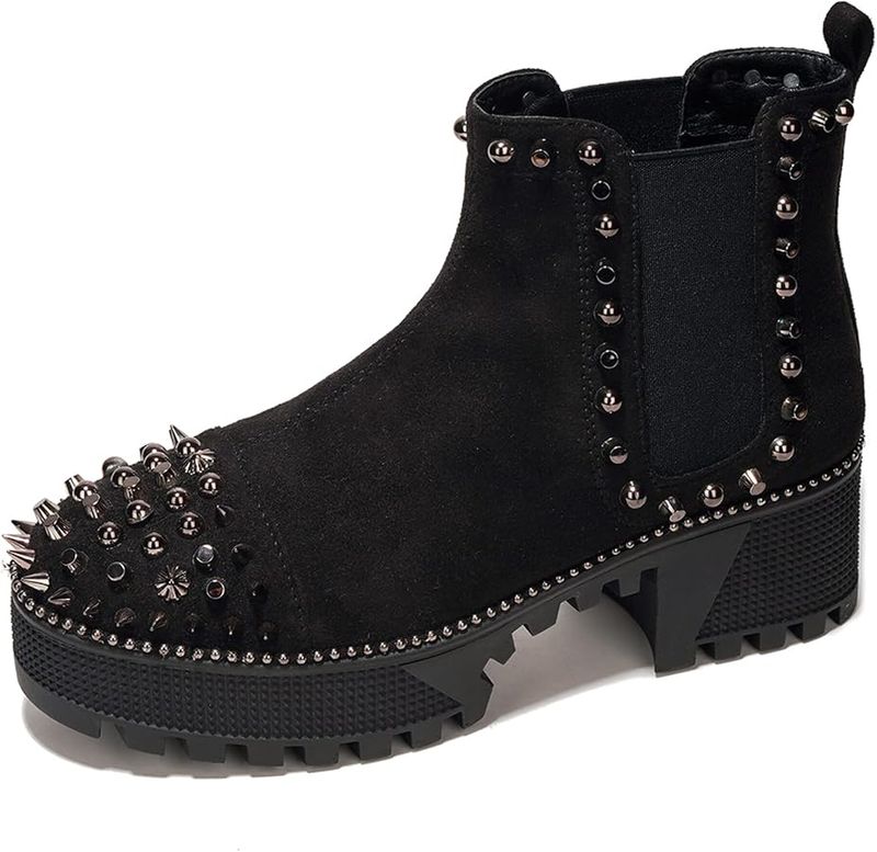 Ditching: Studded Combat Boots