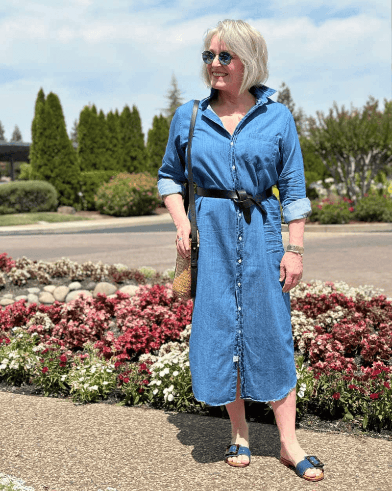 Denim Shirt Dress