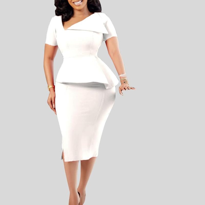 Peplum Dresses for Playful Sophistication