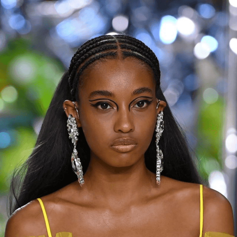 Cornrows on the Runway