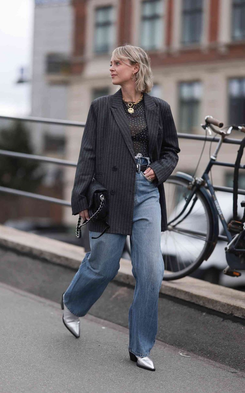 Metallic Loafers