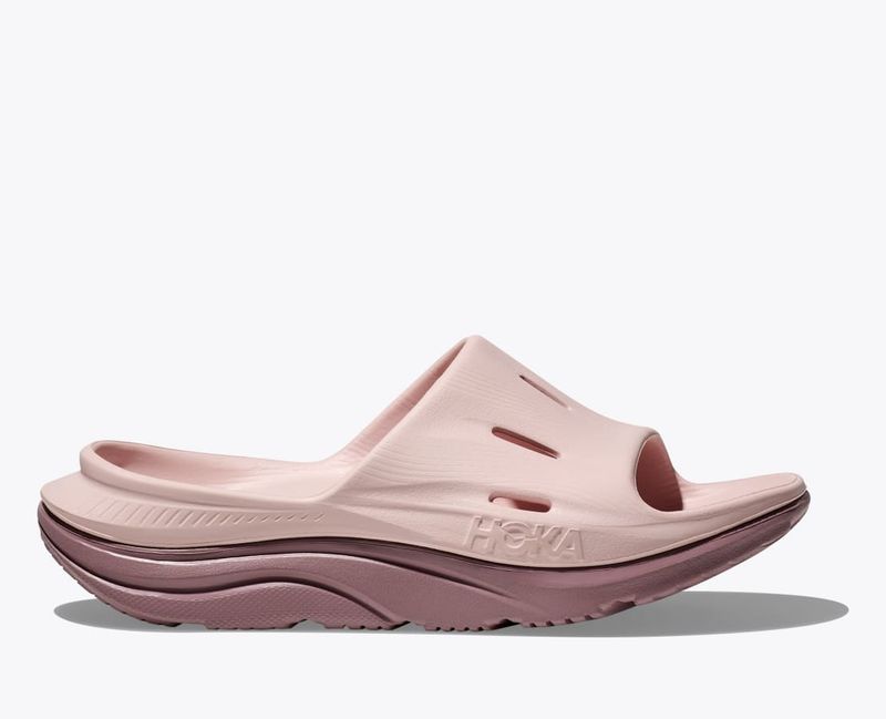 Futuristic Hoka One One Ora Recovery Slides