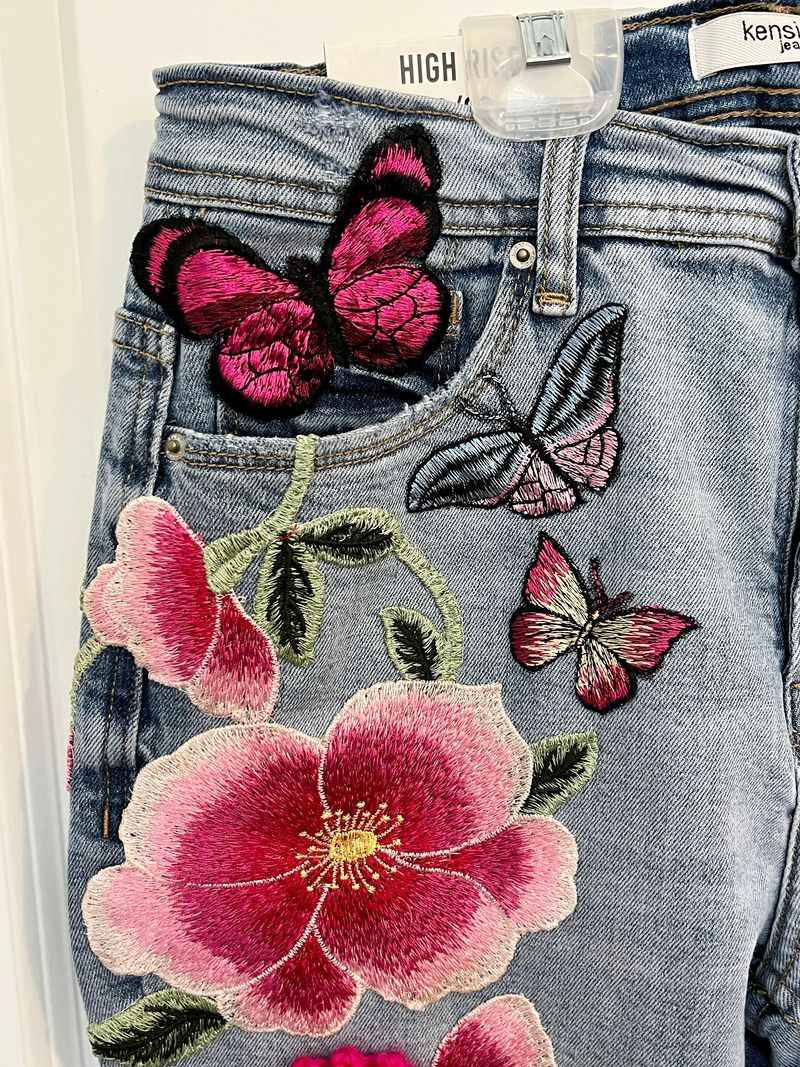 Distressed Denim Gets Patched Up