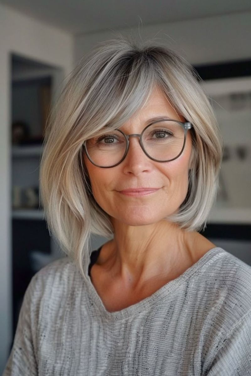 Bandeau balayé sur le côté