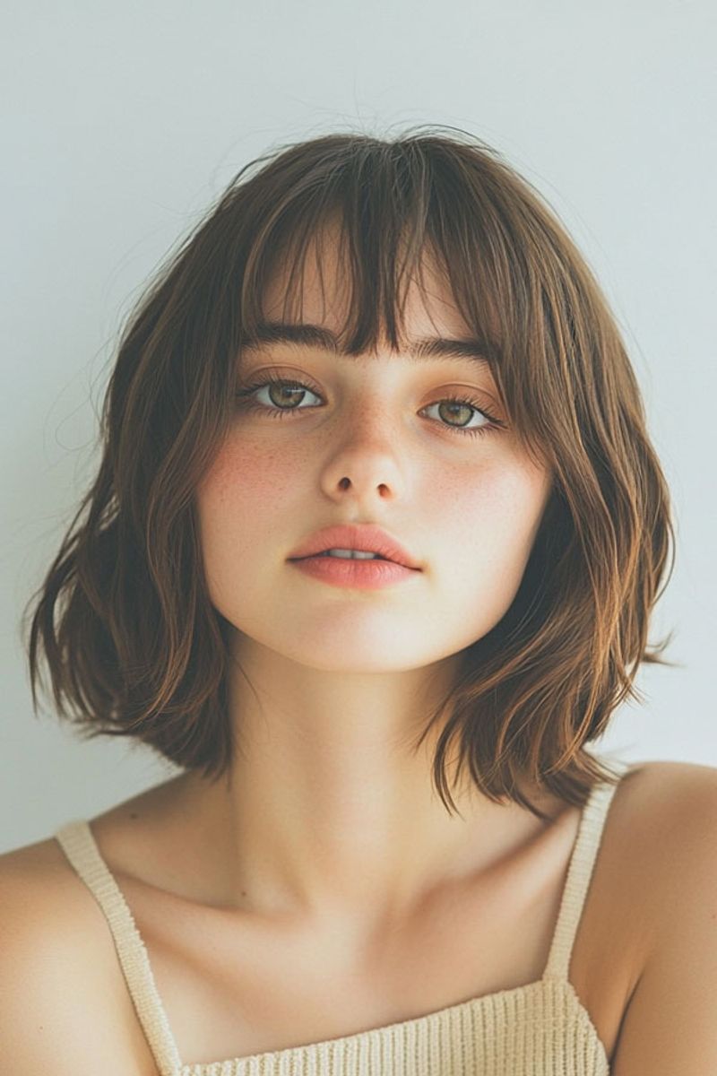 The Bob with Fringe