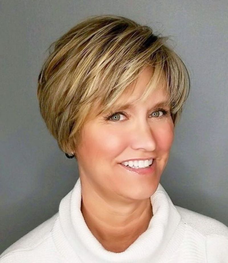 Feathered Layers Pixie