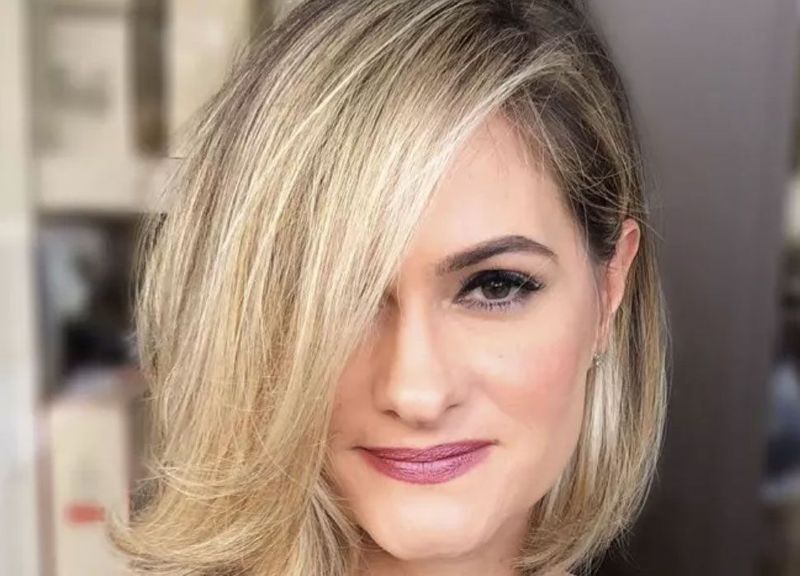 Collarbone Lob with Face-Framing Layers