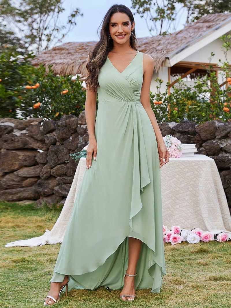 Sophisticated High-Low Dress