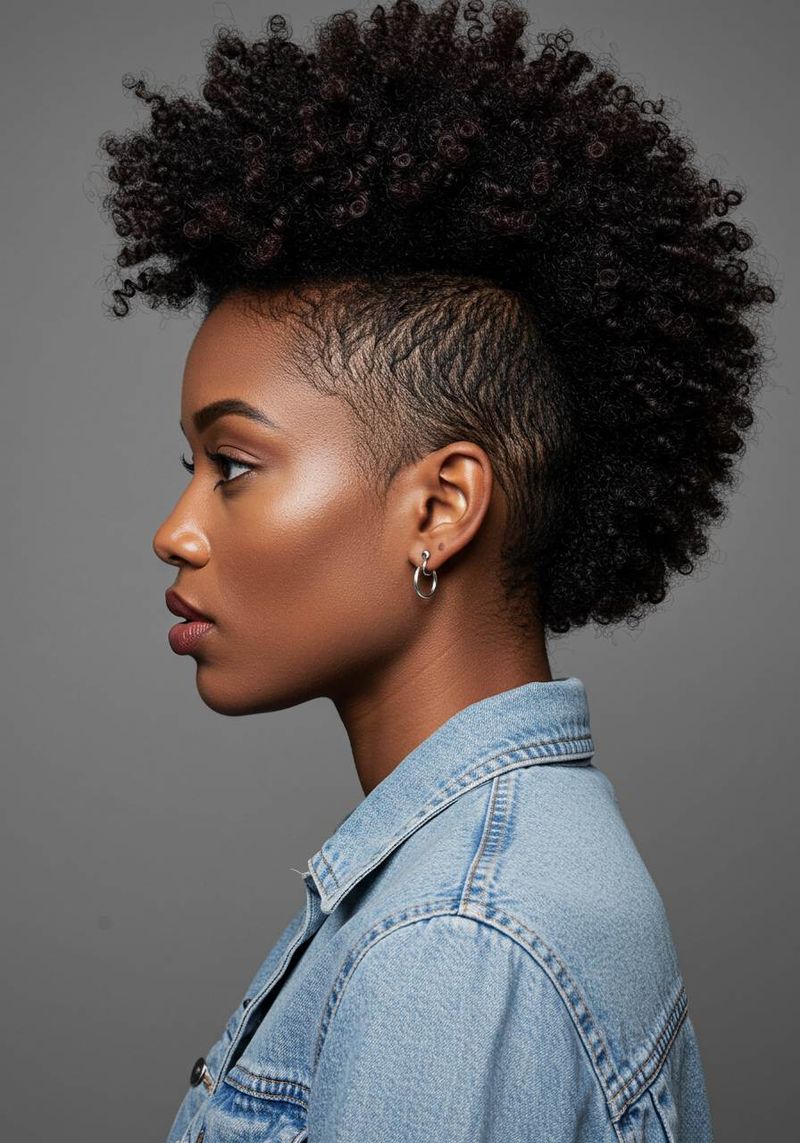 Curly Mohawk Fierce