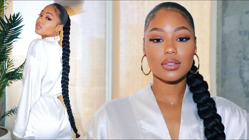 Jumbo Braided Ponytail