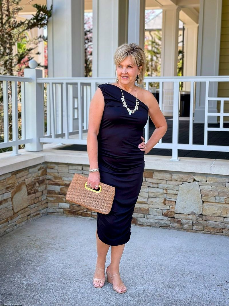 Sheath Dresses With Strategic Details