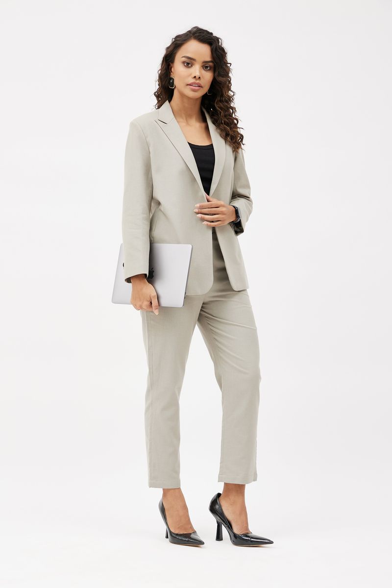 Linen Blend Blazer
