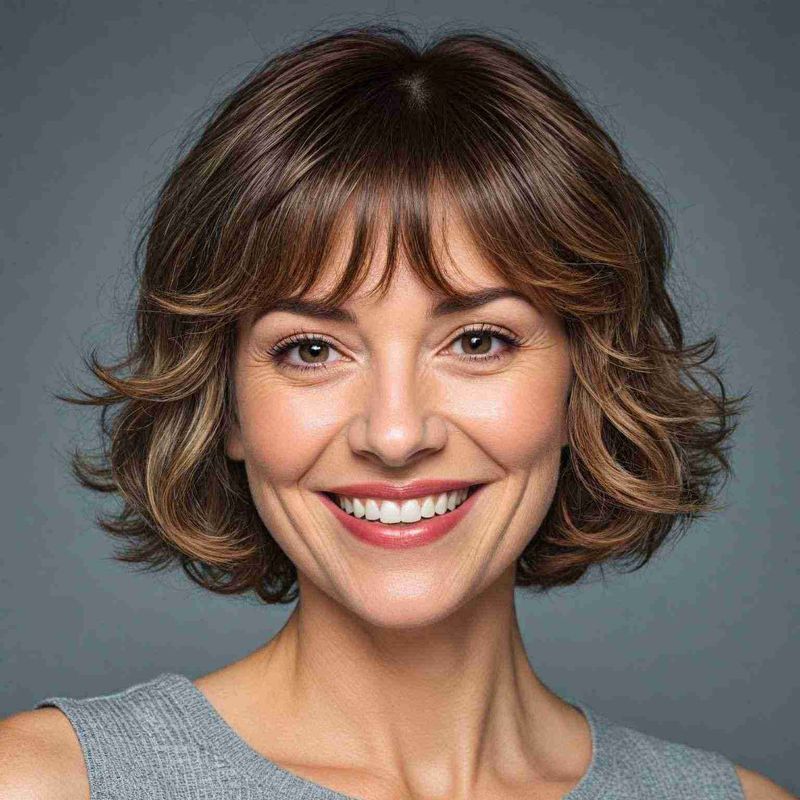 Flirty Layered Bob