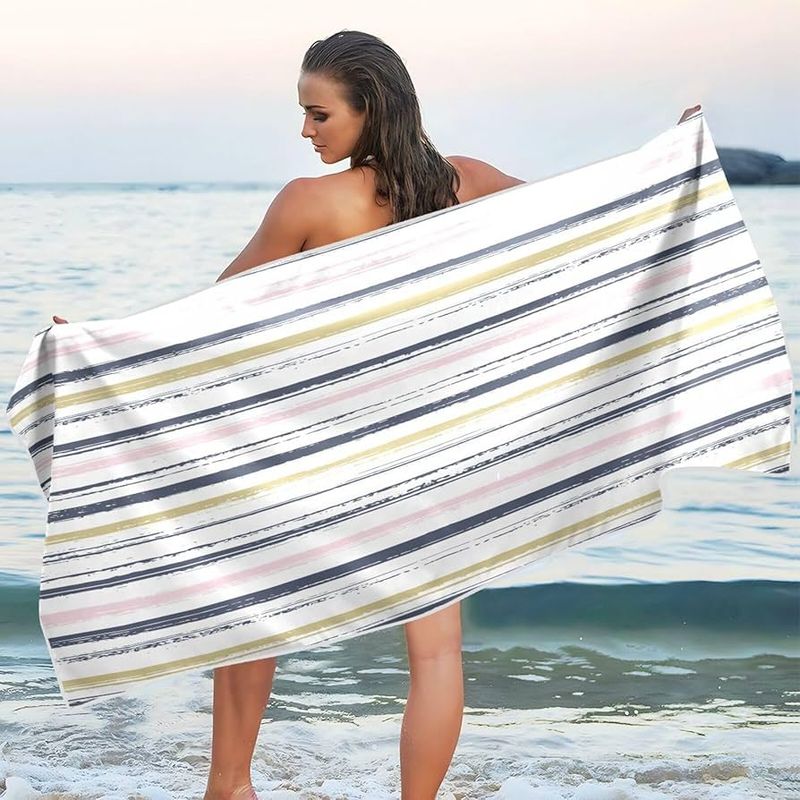 Striped Beach Towel