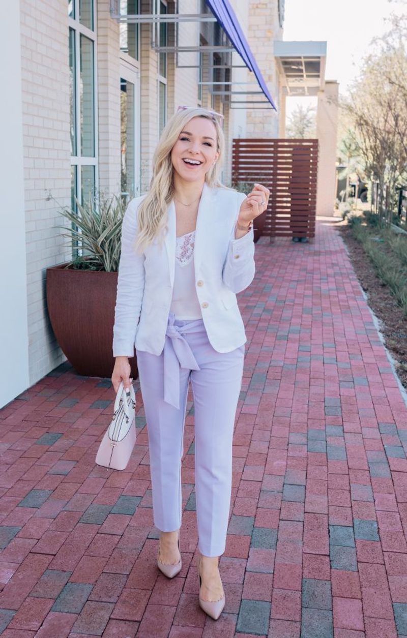 Pastel Pantsuit Perfection