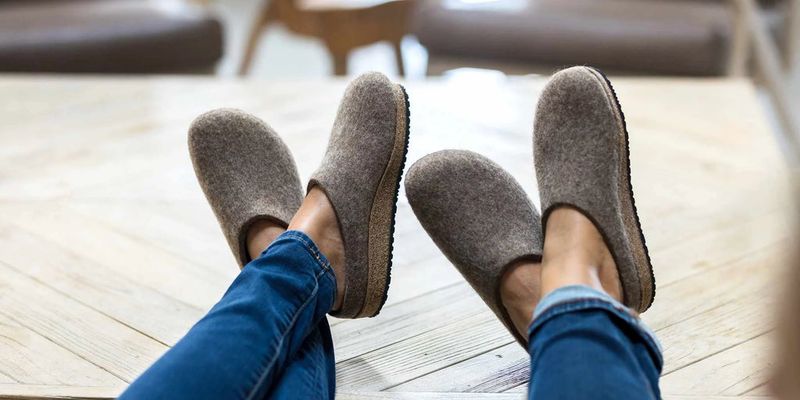 Warm Woolen Slippers