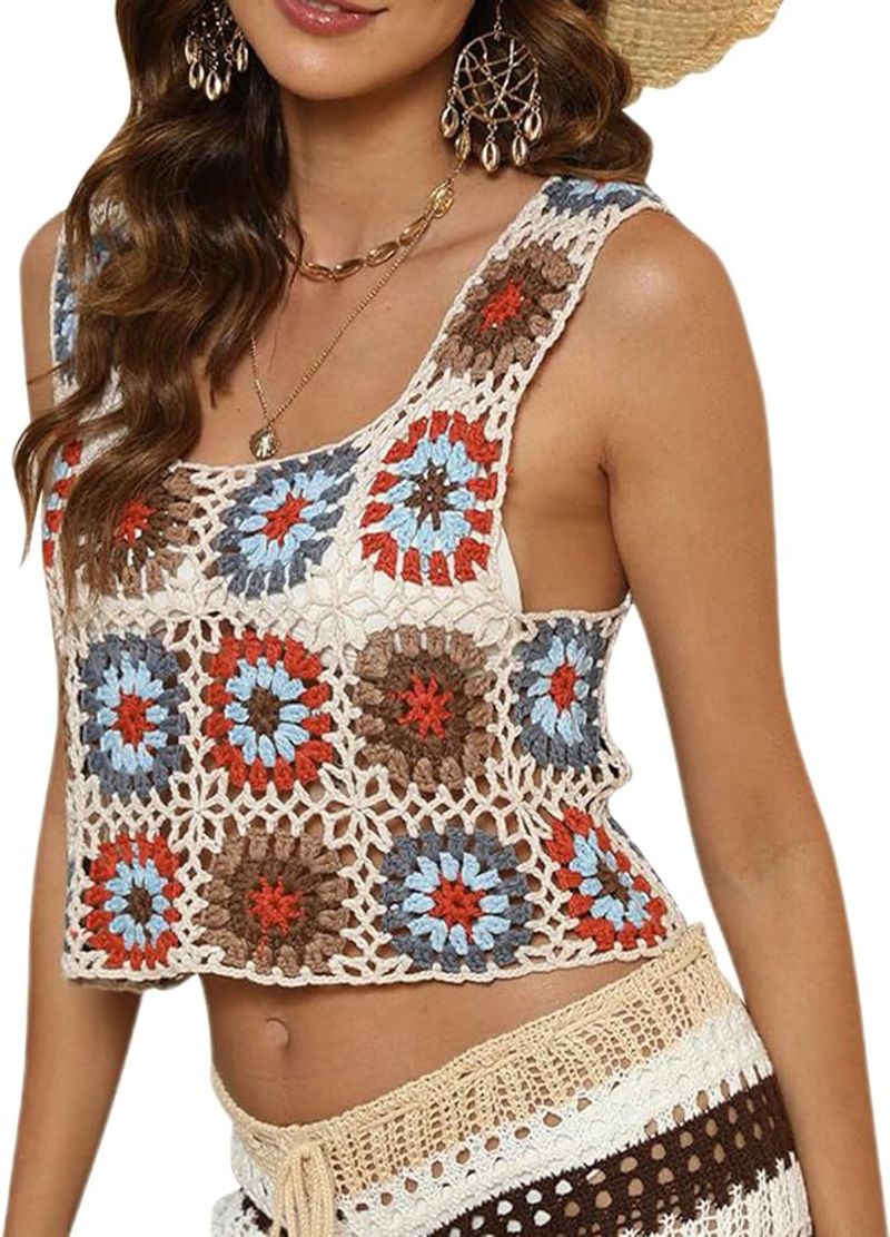 Crochet Overlay Festival Top