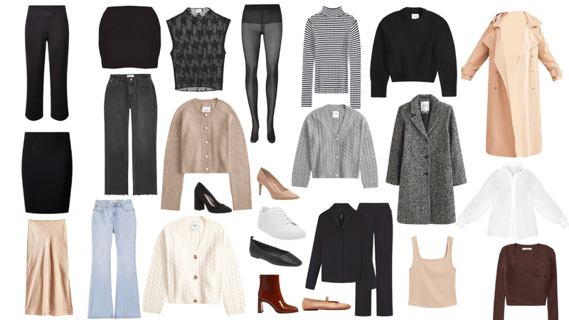Create A Capsule Wardrobe