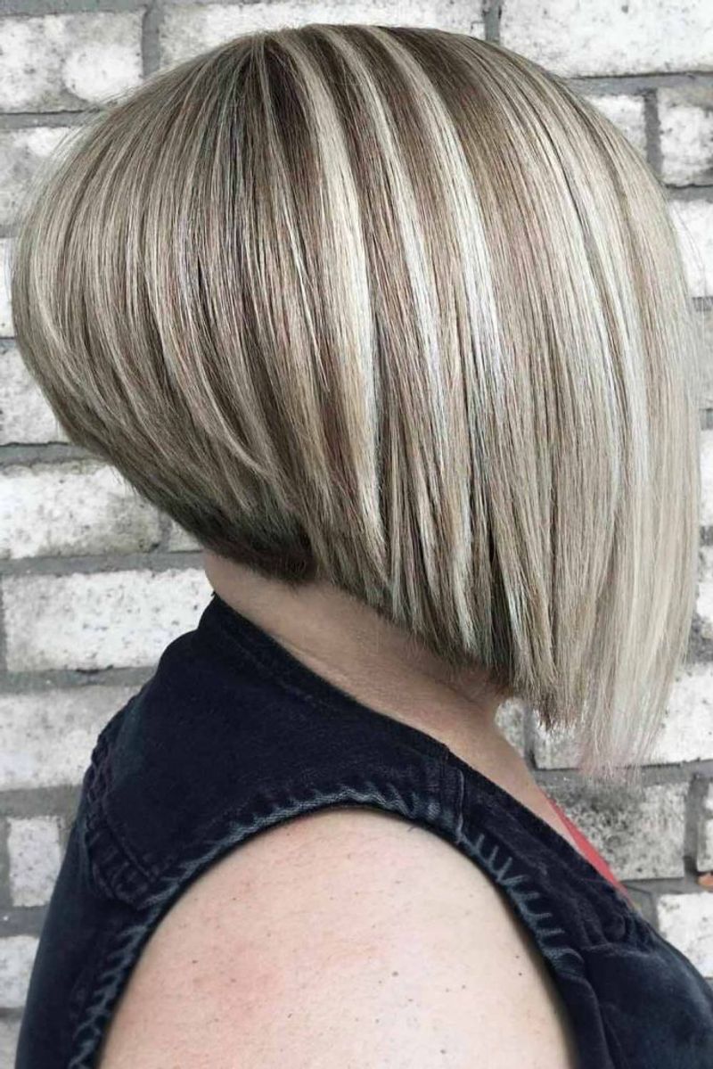 Inverted Bob with Subtle Graduation