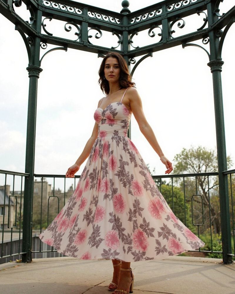 The Twirling Midi Dress