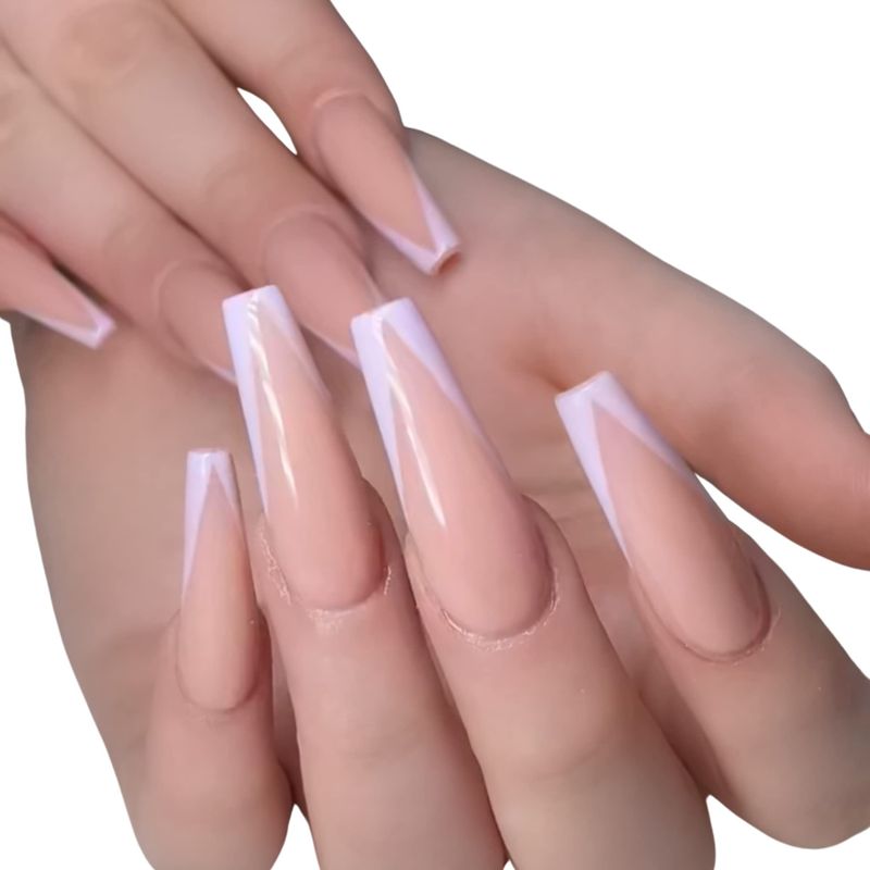 Crazy Long Coffin Nails