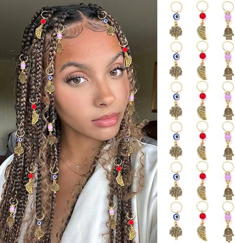 Accessorized Micro Box Braids