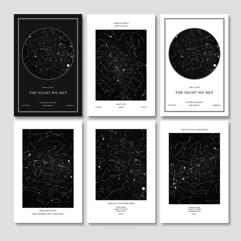 Star Map Of Her Life's Biggest Moments
