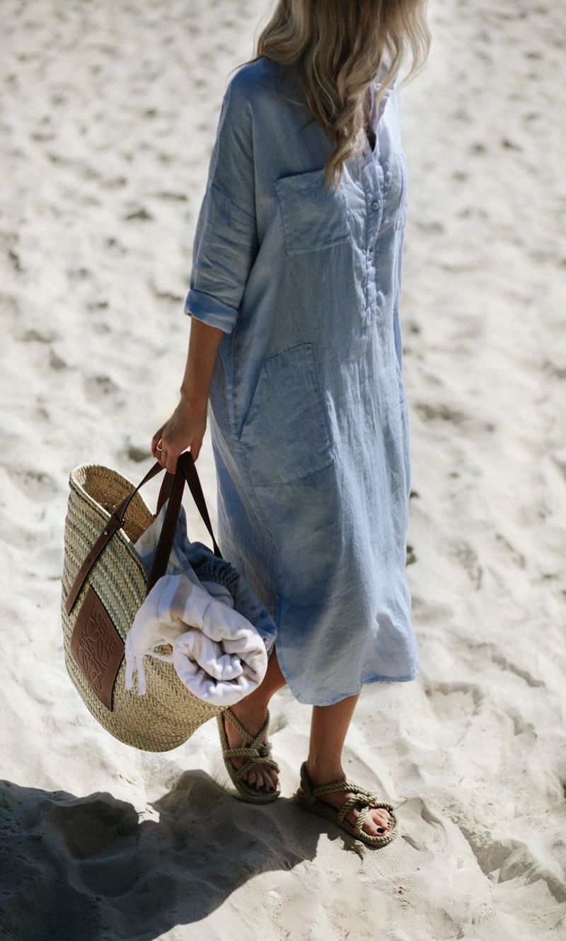 Linen Shirt Dress