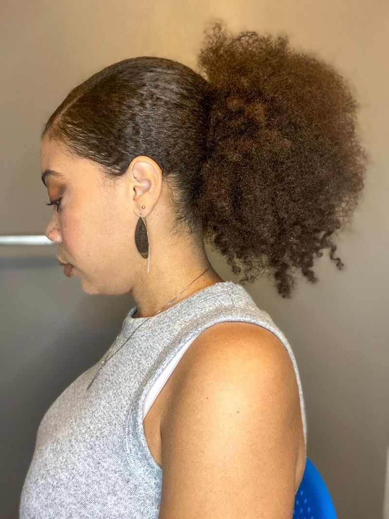 Slicked Sides with Puff