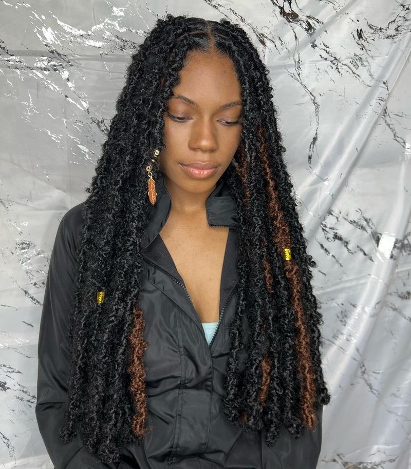 Butterfly Locs for Art Gallery Openings