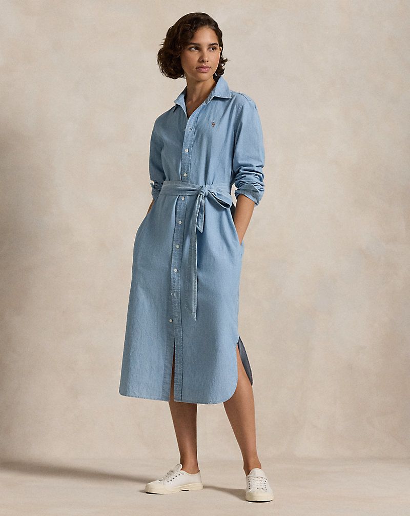 Denim Shirt Dress