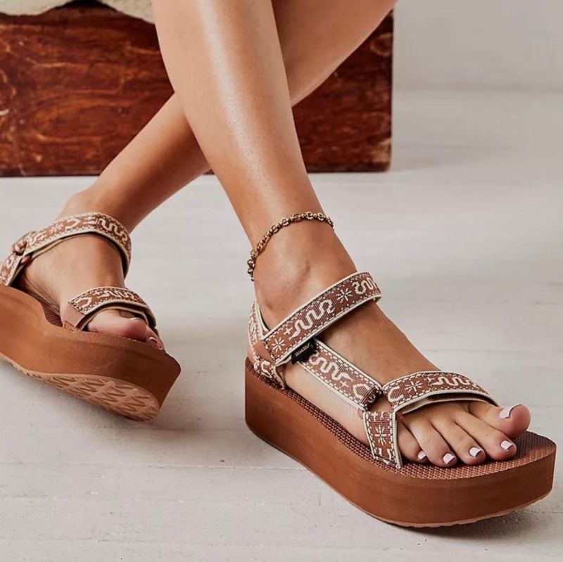 Lion Print Sandals