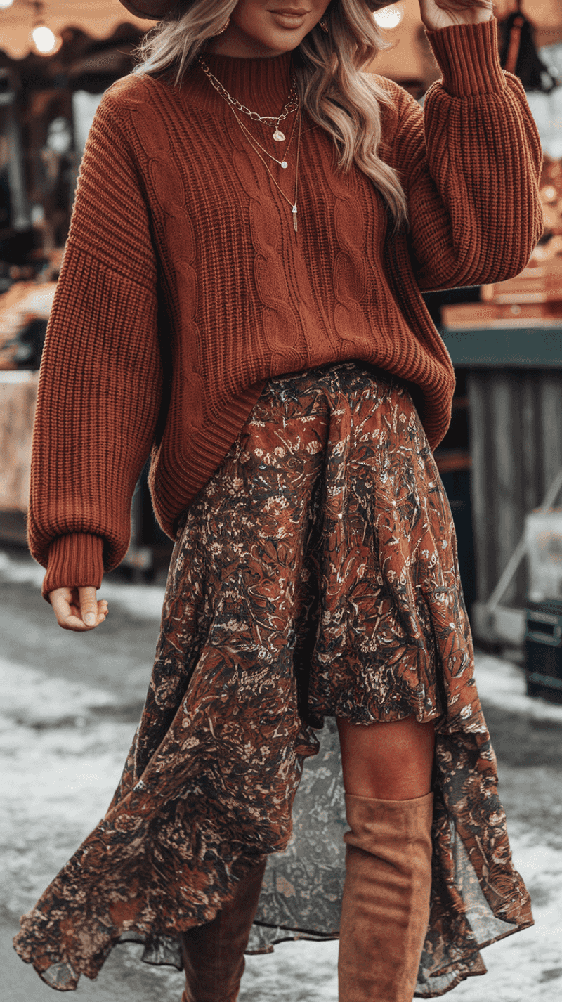 Cozy Knit Ensemble