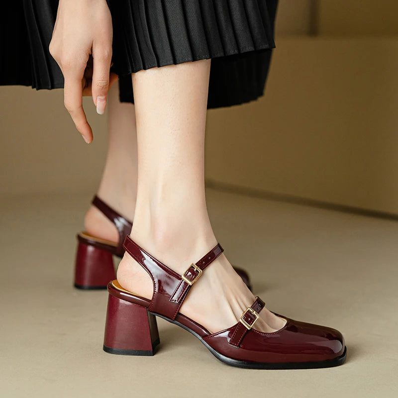 Refined Mary Jane Heels