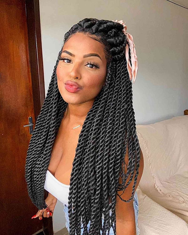 Twisted Rope Braids