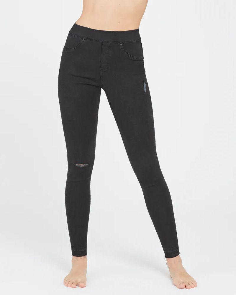 Spanx Distressed Skinny Jeans