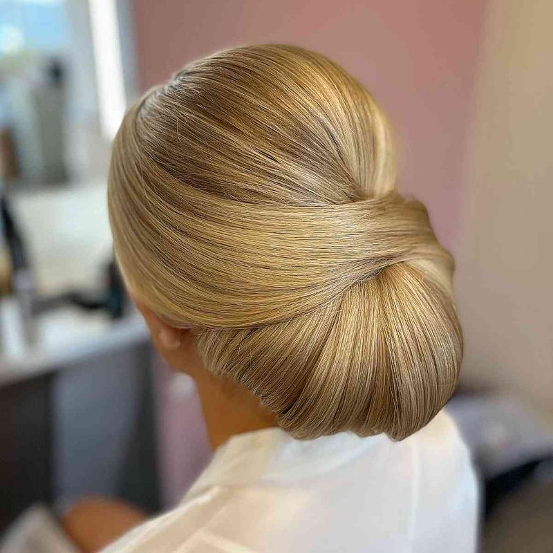 Chignon élégant