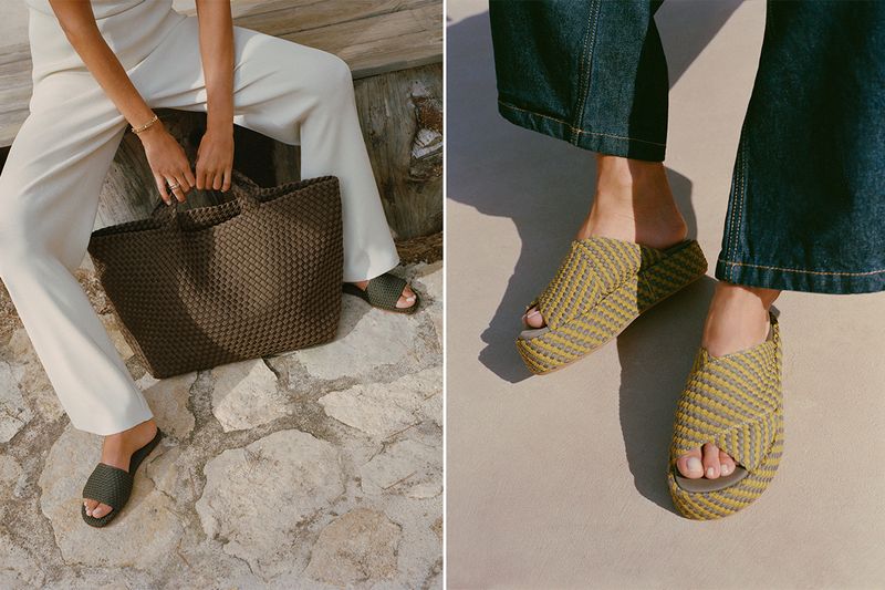 Neoprene Sport Sandals With Coated Trousers