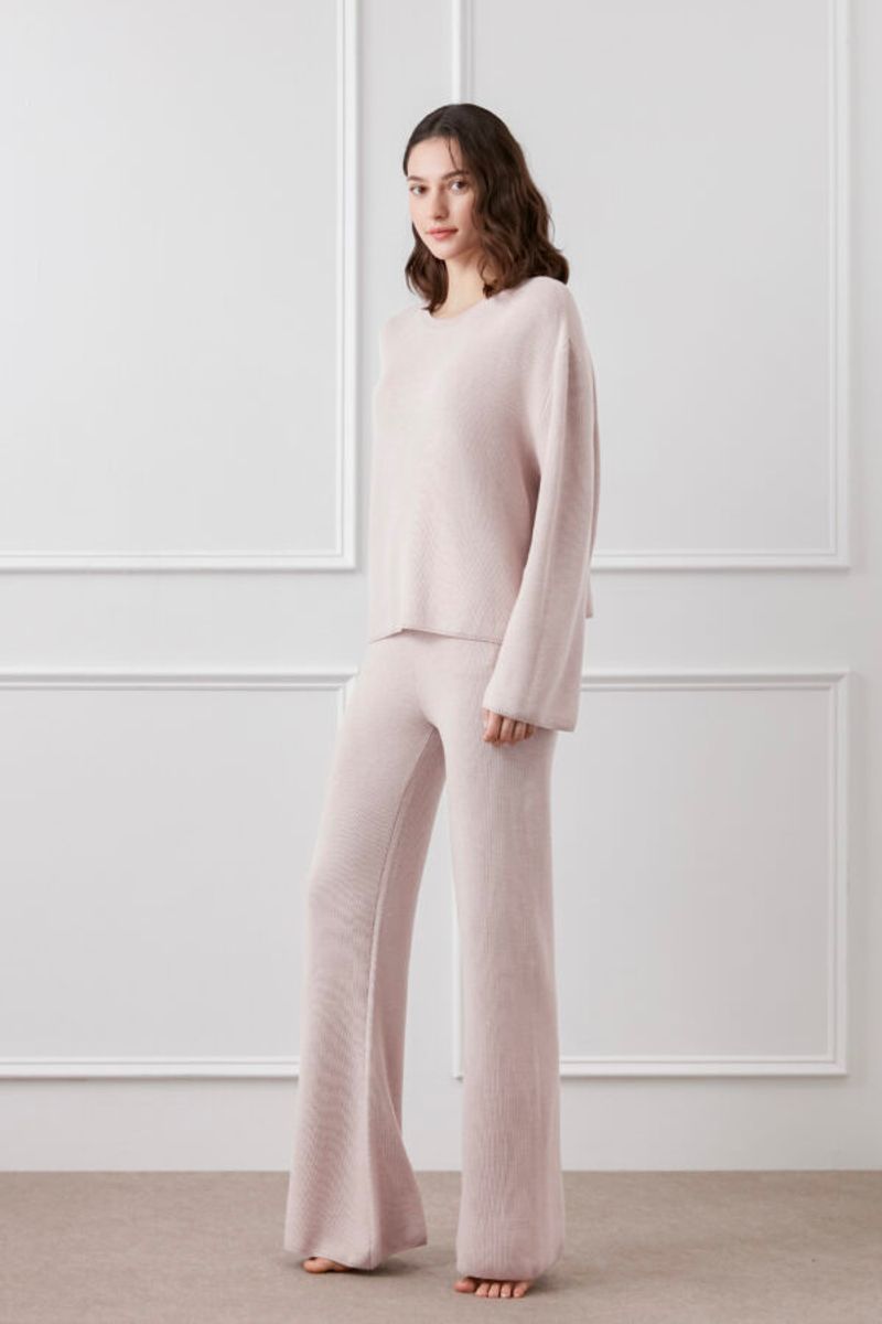 Cashmere-Blend Lounge Set