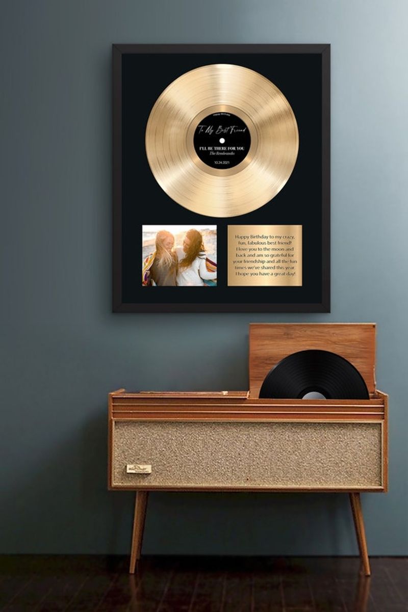 Custom 'Life Soundtrack' Vinyl Record