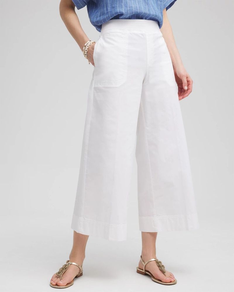 Cotton Poplin Culottes