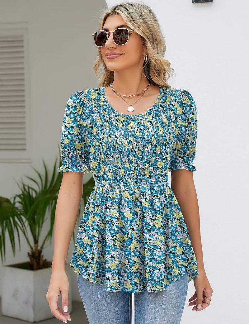 Smocked Bodice Tops