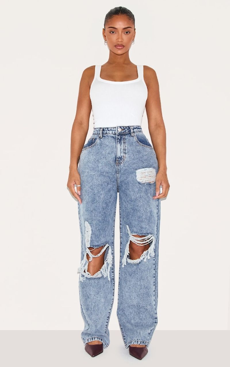 Vintage Distressed Jeans