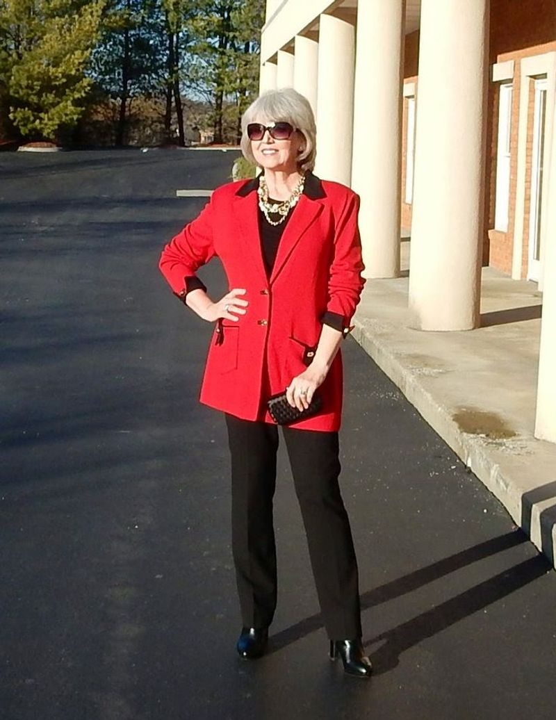 Tailored Blazer with Defined Waist