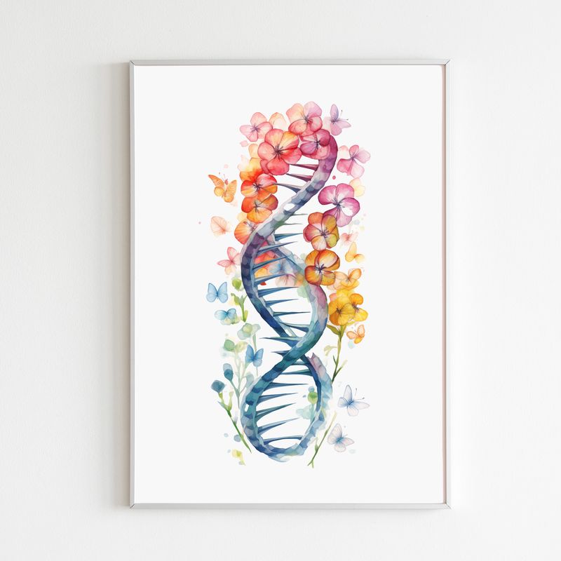 DNA-Infused Living Artwork
