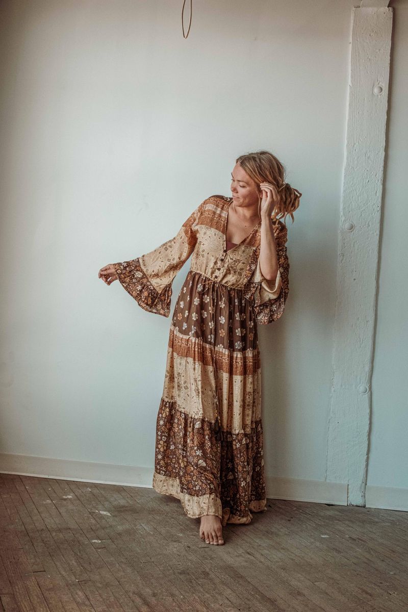 Earthen Elegance Dress