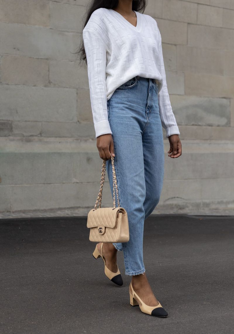 Two-Tone Slingbacks