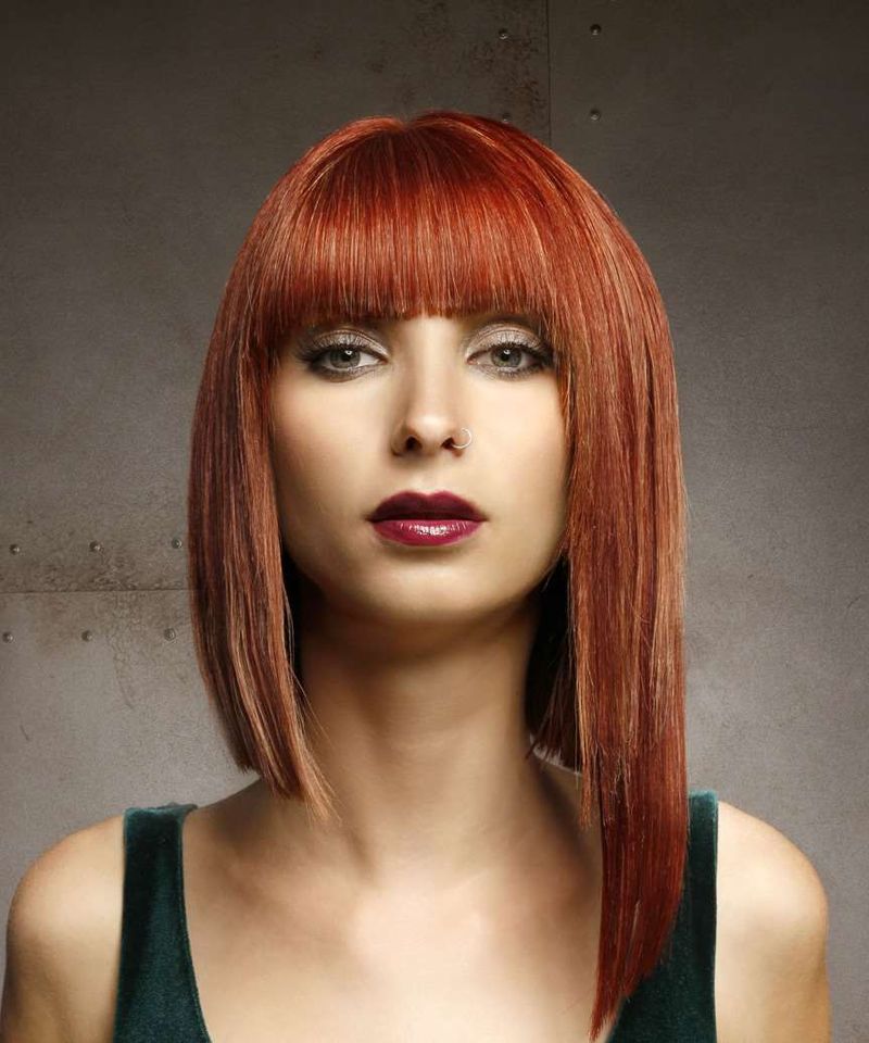 Asymmetrical Blunt Chops